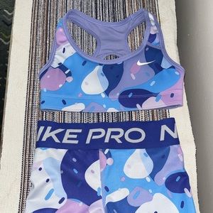 KIDS NIKE PRO Tank top and shorts set XS